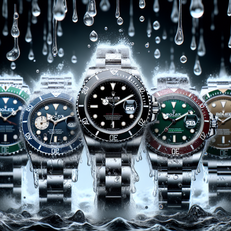 Rolex Uhren: Wasserdichtkeit im Fokus – Expertentipps, Modelle und Handling
