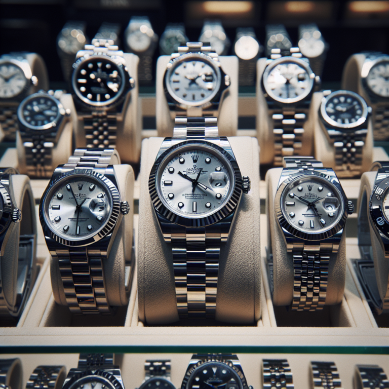 Rolex Uhren mit Edelstahlarmband: Eine Übersicht