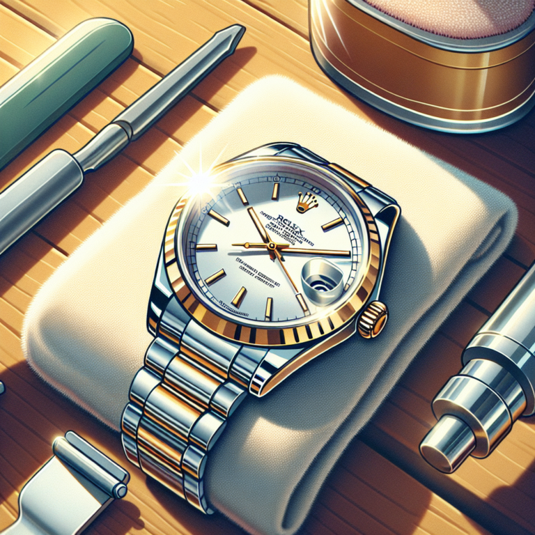 Rolex Uhr polieren lassen – lohnt es sich? Informationen zu Gehäuse polieren, Uhrenrevision und Werterhalt.