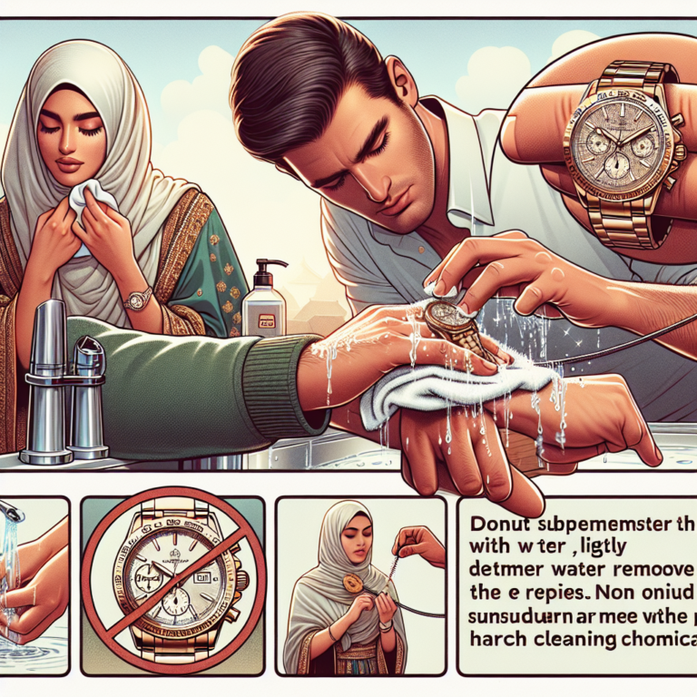 Reinigungsmethoden für Rolex Uhren: Tipps für die richtige Pflege